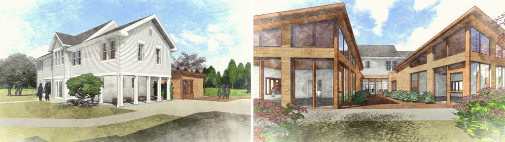 Greenwich Academy front and back