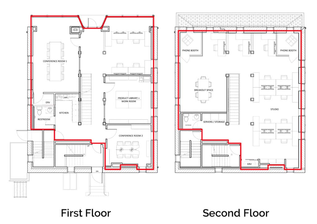 King's Block floor plans