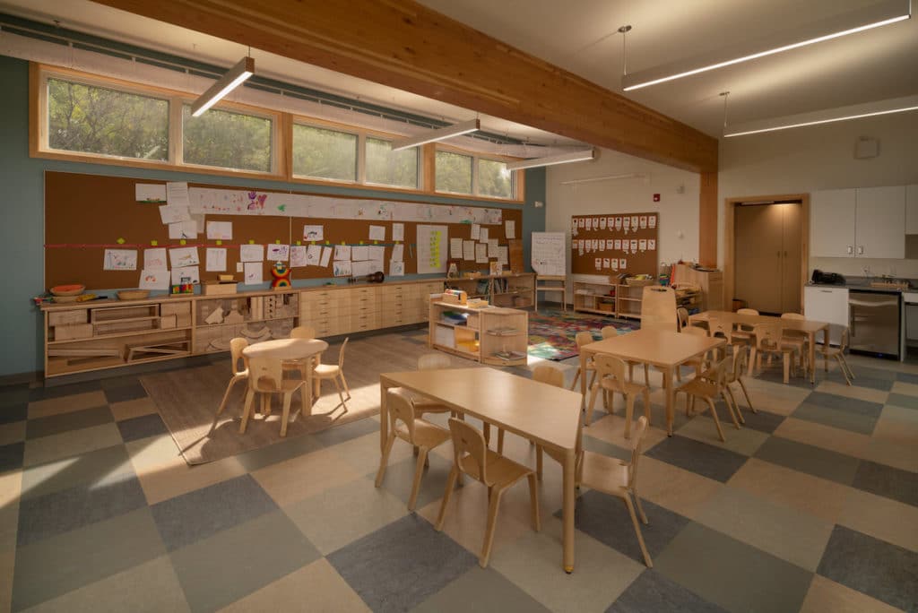 Slate School classroom